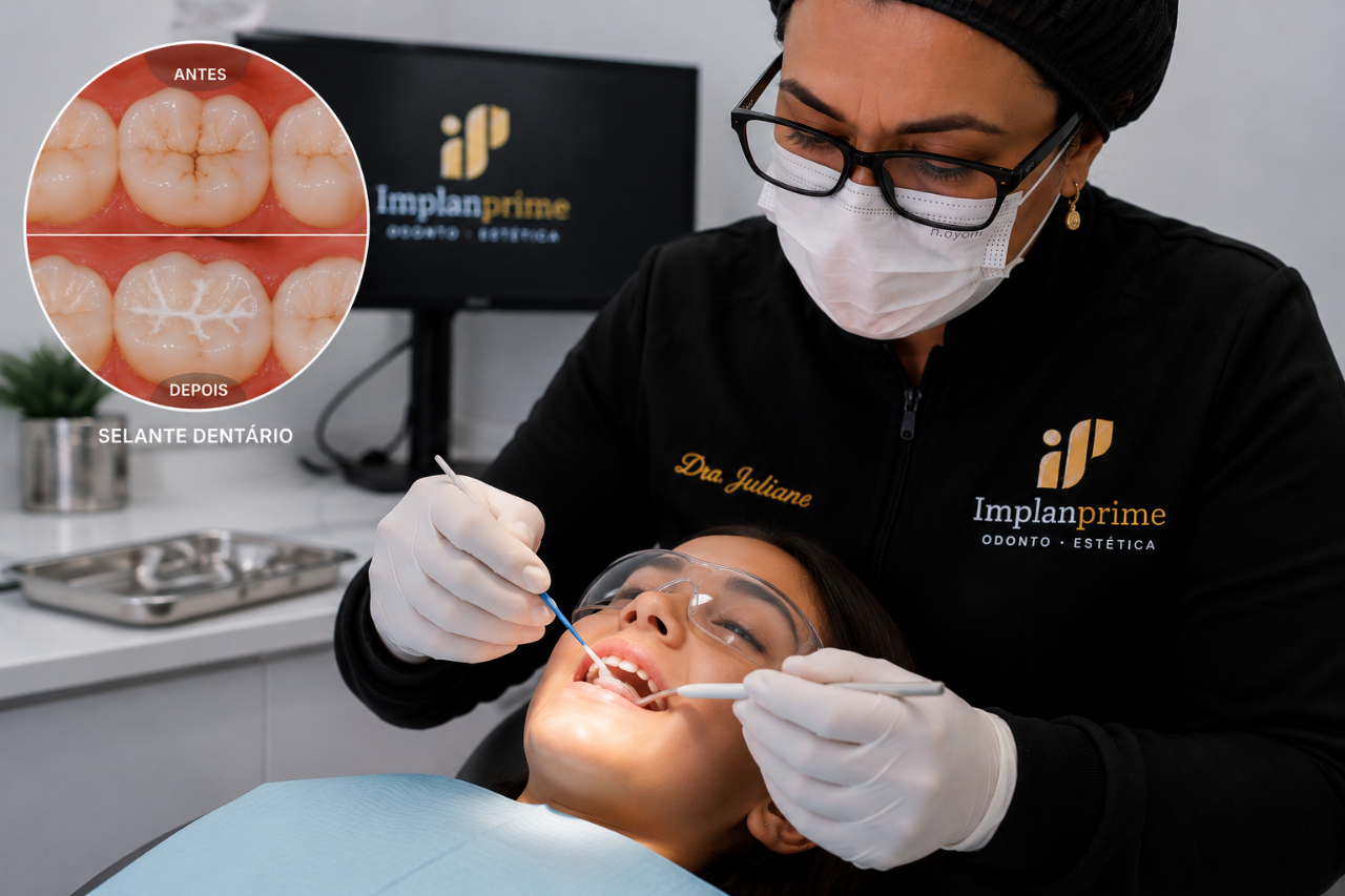 Selantes Dentários na Implanprime — Clínica Geral