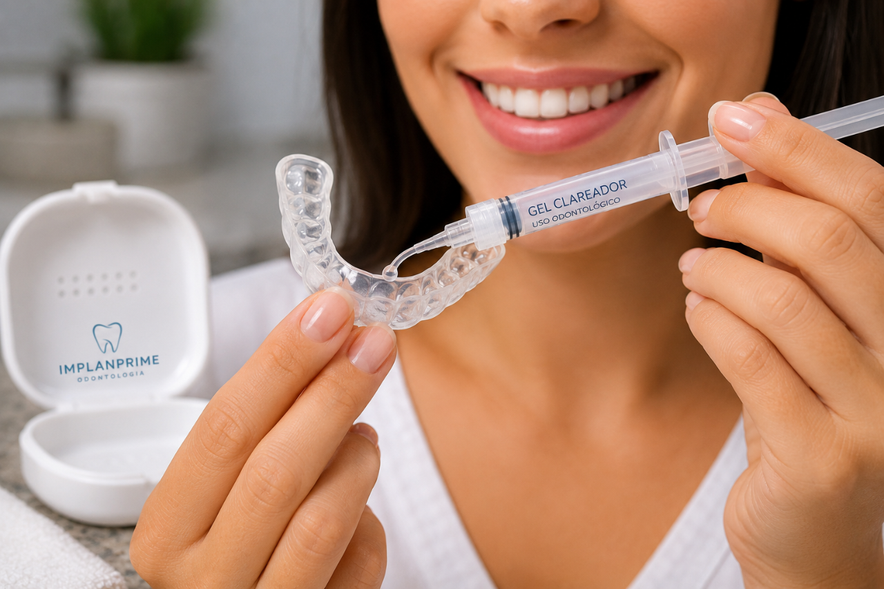 Clareamento Caseiro Clareamento Caseiro na Implanprime — Estética Dental