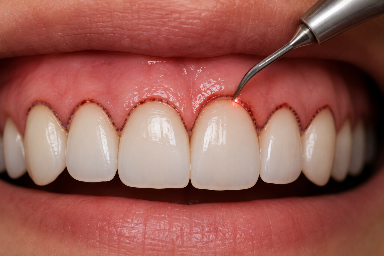 Gengivoplastia Gengivoplastia na Implanprime — Periodontia