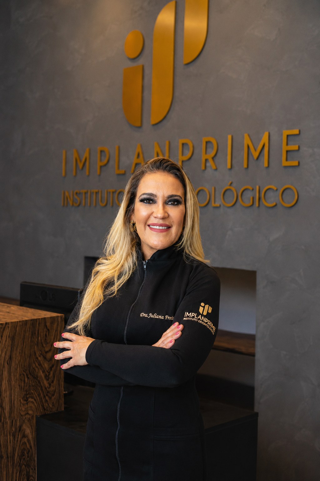 Dra. Juliana de Oliveira Freire, responsável técnica da Implanprime
