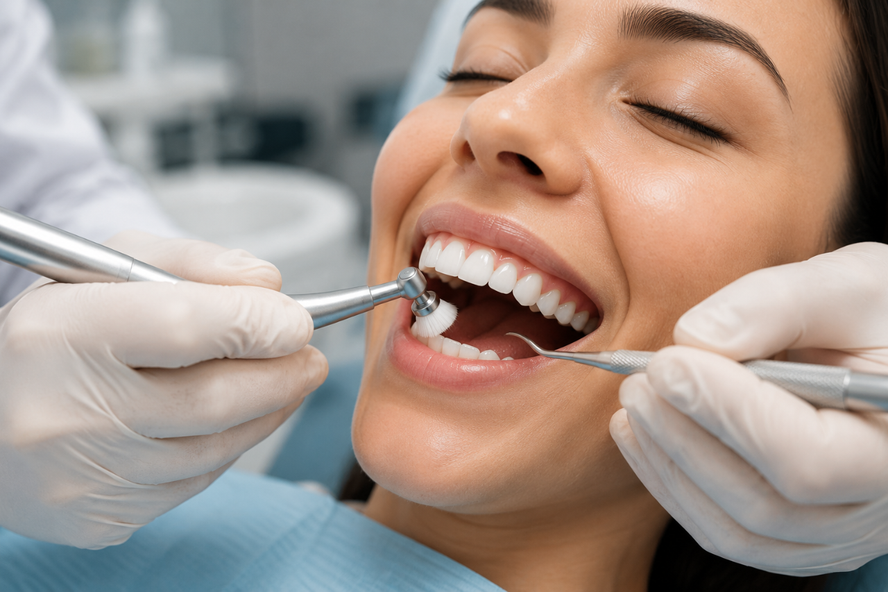 Limpeza Preventiva — Implanprime Odontologia e Estética Limpeza Preventiva — Implanprime Odontologia e Estética